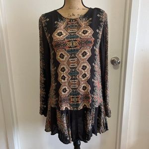 Free people printed tunic